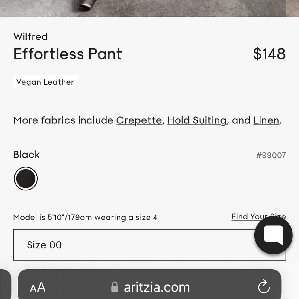 Wilfred effortless pants